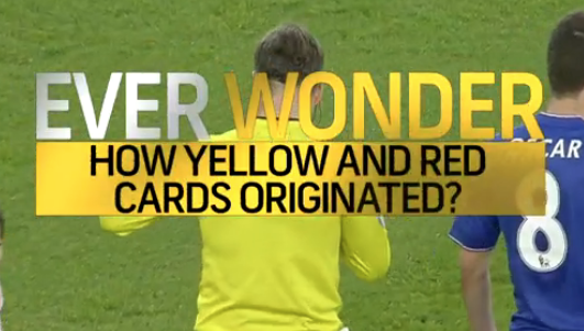 Ever Wonder? How Yellow and Red Cards in Soccer Originated?